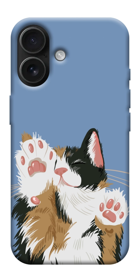 Чохол Funny cat для iPhone 17