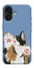 Чохол Funny cat для iPhone 17