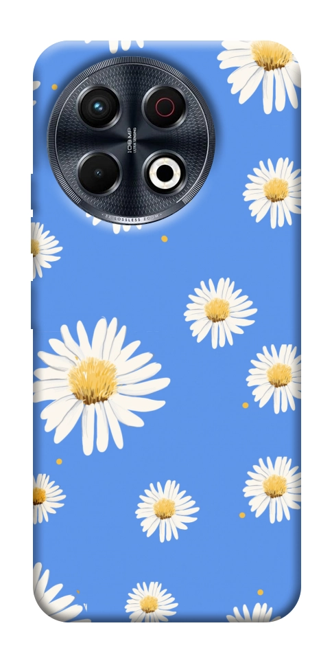 Чохол Chamomile pattern для TECNO Spark 30 Pro (KL7)