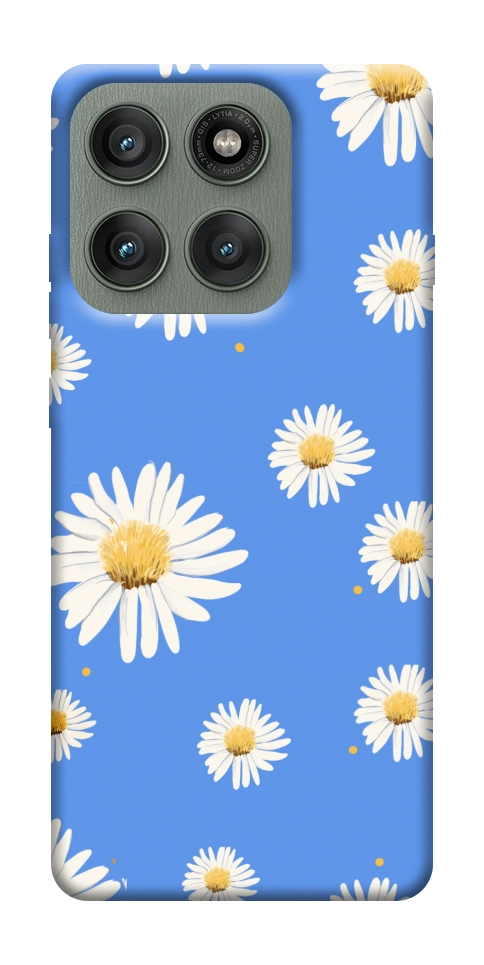 Чохол Chamomile pattern для Motorola Edge 60 Pro