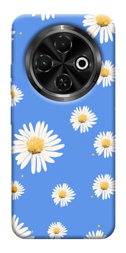 Чехол Chamomile pattern для TECNO Spark 30C (KL5n)