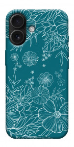 Чохол Botanical illustration для iPhone 17