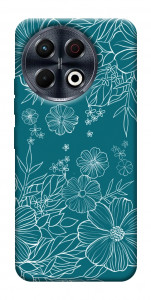 Чохол Botanical illustration для TECNO Spark 30 Pro (KL7)