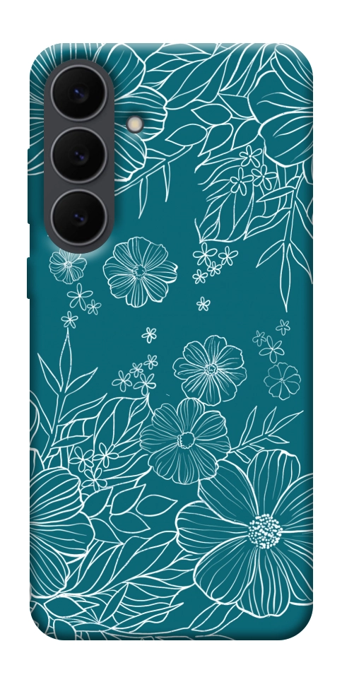 Чехол Botanical illustration для Galaxy S25 FE