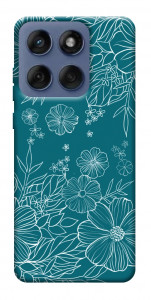 Чохол Botanical illustration для Motorola Edge 60 Fusion