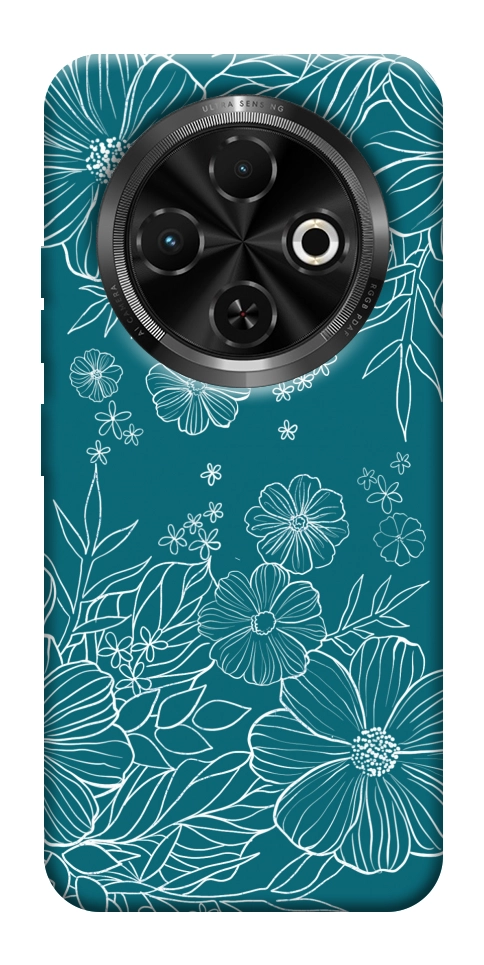 Чехол Botanical illustration для TECNO Spark 30C (KL5n)