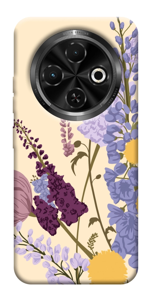 Чехол Flowers art для TECNO Spark 30C (KL5n)