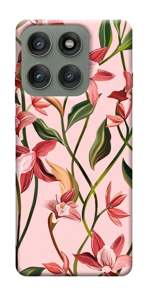 Чохол Floral motifs для Motorola Edge 60 Pro