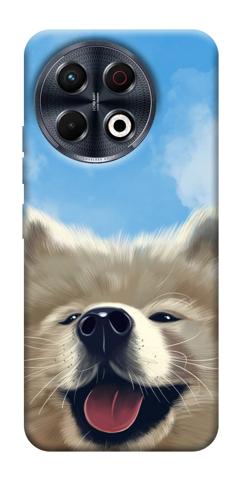 Чохол Samoyed husky для TECNO Spark 30 Pro (KL7)