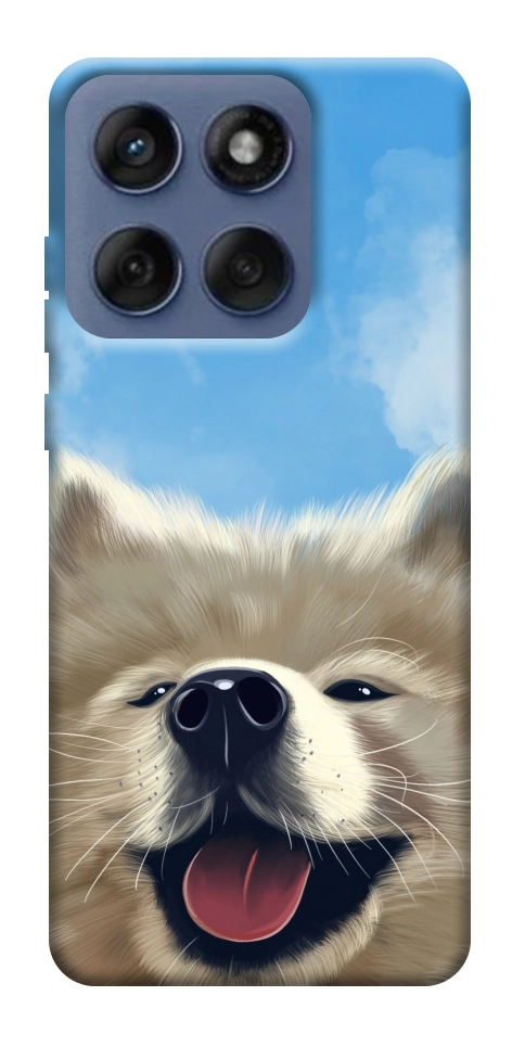 Чохол Samoyed husky для Motorola Edge 60 Fusion
