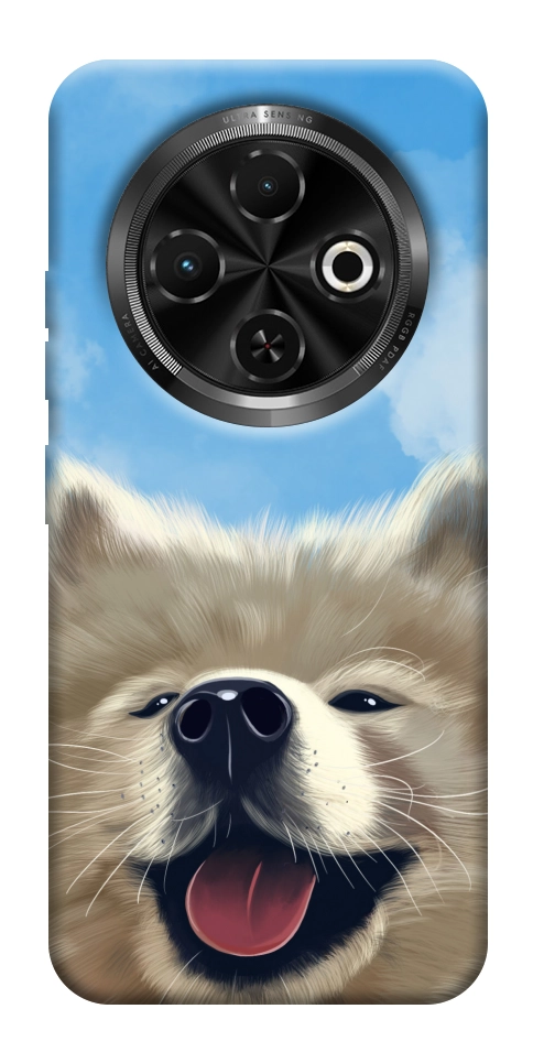 Чехол Samoyed husky для TECNO Spark 30C (KL5n)