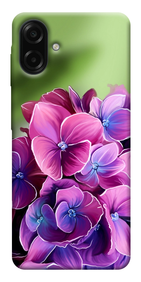 Чохол Мереживна гортензія для Galaxy A07