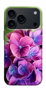 Чохол Мереживна гортензія для iPhone 17 Pro Max