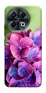 Чохол Мереживна гортензія для TECNO Spark 30 Pro (KL7)