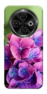Чехол Кружевная гортензия для TECNO Spark 30C (KL5n)