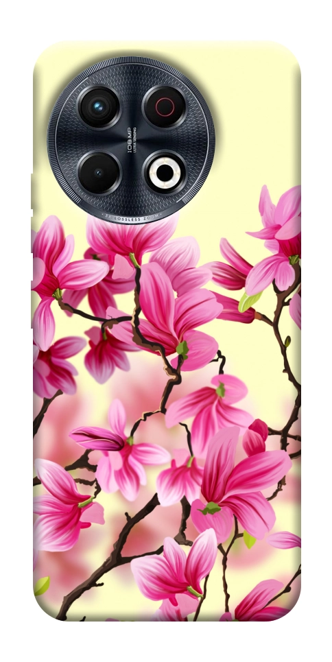 Чохол Квіти сакури для TECNO Spark 30 Pro (KL7)