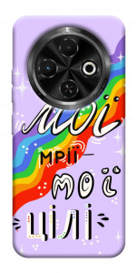 Чехол Мої мрії мої цілі для TECNO Spark 30C (KL5n)