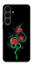 Чехол Snake in flowers для Galaxy S25 FE