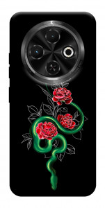 Чехол Snake in flowers для TECNO Spark 30C (KL5n)