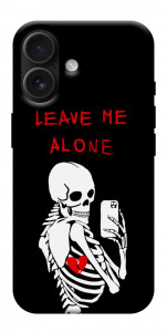 Чохол Leave me alone для iPhone 17
