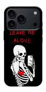 Чохол Leave me alone для iPhone 17 Pro Max