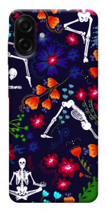 Чехол Yoga skeletons для Galaxy A07