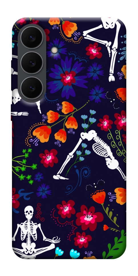 Чехол Yoga skeletons для Galaxy S25 FE