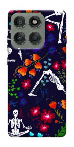 Чохол Yoga skeletons для Motorola Edge 60 Pro
