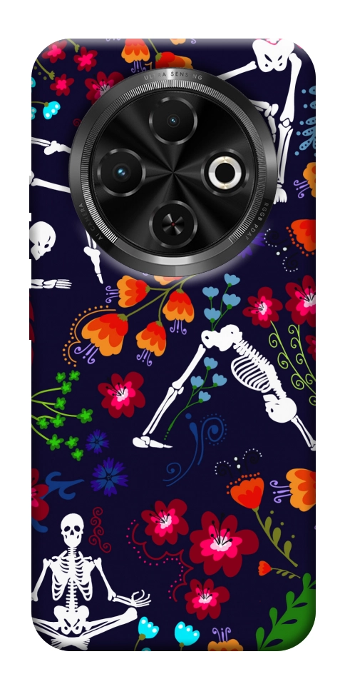 Чехол Yoga skeletons для TECNO Spark 30C (KL5n)