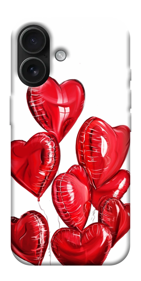 Чохол Heart balloons для iPhone 17