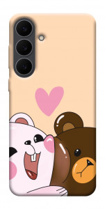 Чехол Медвежата для Galaxy S25 FE