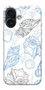 Чохол Морські мушлі для iPhone 17