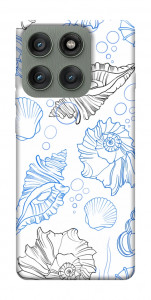 Чохол Морські мушлі для Motorola Edge 60 Pro