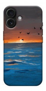 Чохол Закатне море для iPhone 17