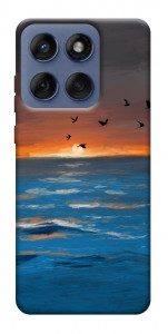Чохол Закатне море для Motorola Edge 60 Fusion