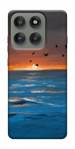 Чохол Закатне море для Motorola Edge 60 Pro