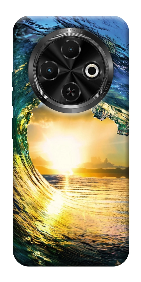 Чехол Закрученная волна для TECNO Spark 30C (KL5n)