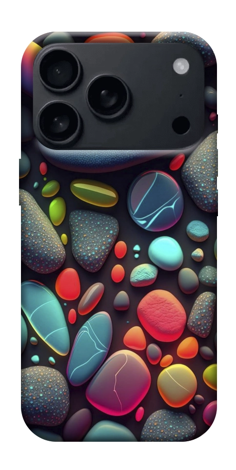 Чохол Різнобарвне каміння для iPhone 17 Pro Max