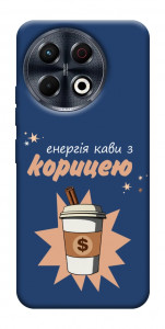 Чохол Енергія кави для TECNO Spark 30 Pro (KL7)