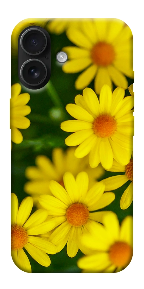 Чехол Yellow chamomiles для iPhone 17