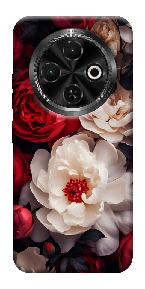 Чехол Velvet roses для TECNO Spark 30C (KL5n)