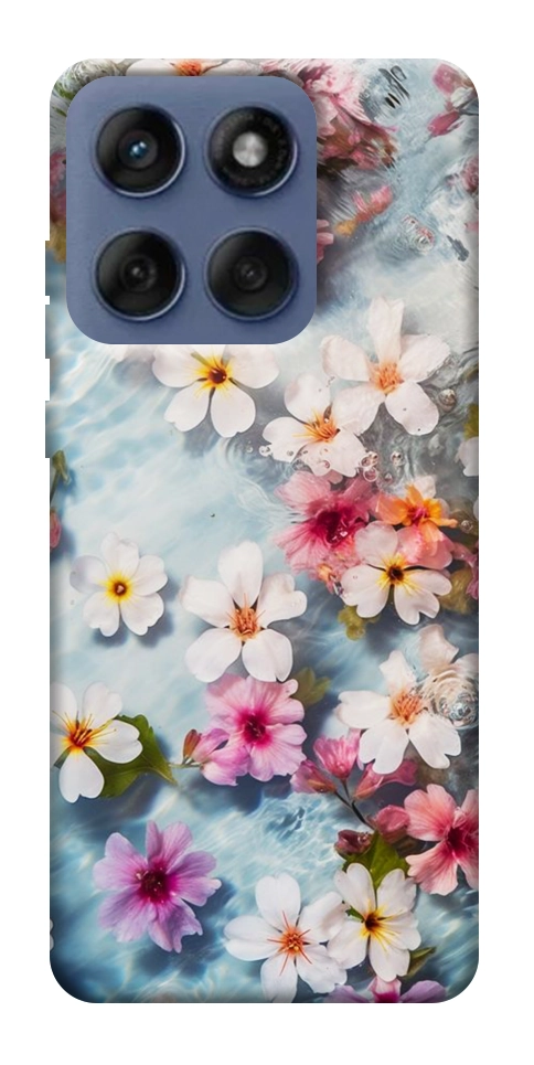 Чохол Floating flowers для Motorola Edge 60 Fusion