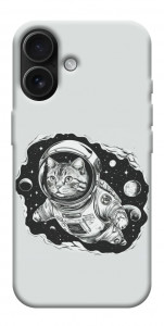 Чохол Кіт космонавт для iPhone 17