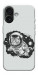Чохол Кіт космонавт для iPhone 17