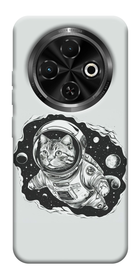 Чехол Кот космонавт для TECNO Spark 30C (KL5n)