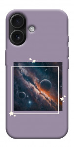 Чохол Космос у квадраті для iPhone 17