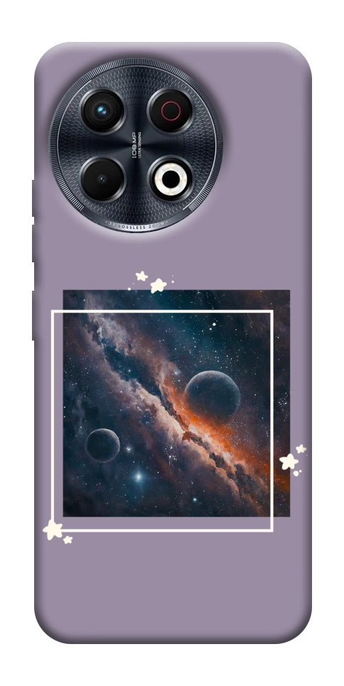Чехол Космос в квадрате для TECNO Spark 30 Pro (KL7)