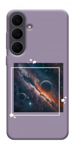 Чехол Космос в квадрате для Galaxy S25 FE