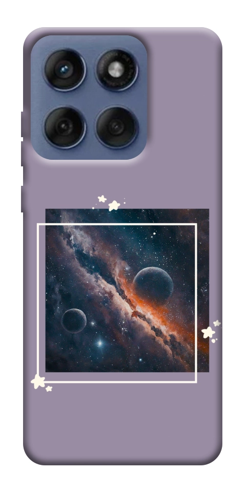 Чохол Космос у квадраті для Motorola Edge 60 Fusion
