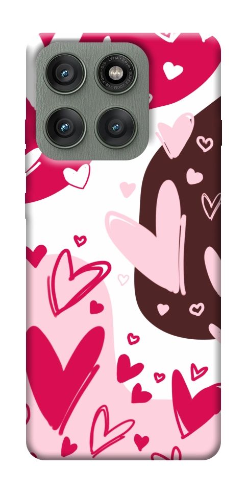 Чохол Hearts mood для Motorola Edge 60 Pro